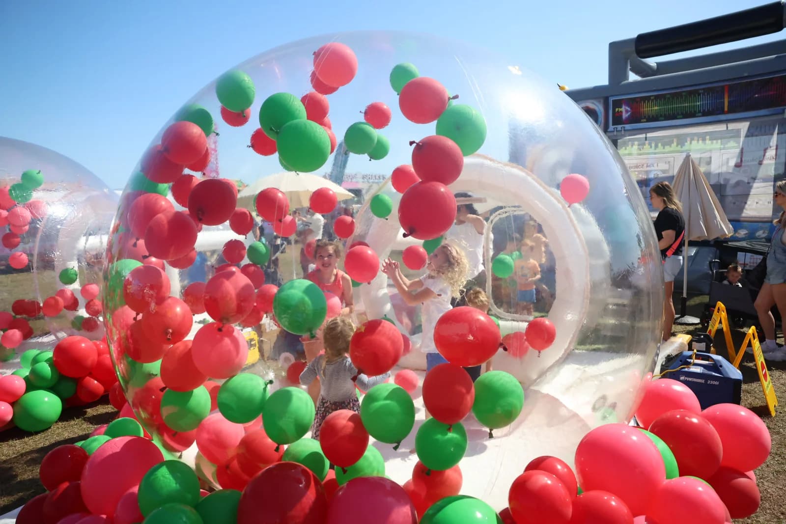 Balloon Bubble Houses - 2025 South Florida Watermelon Festival-22962