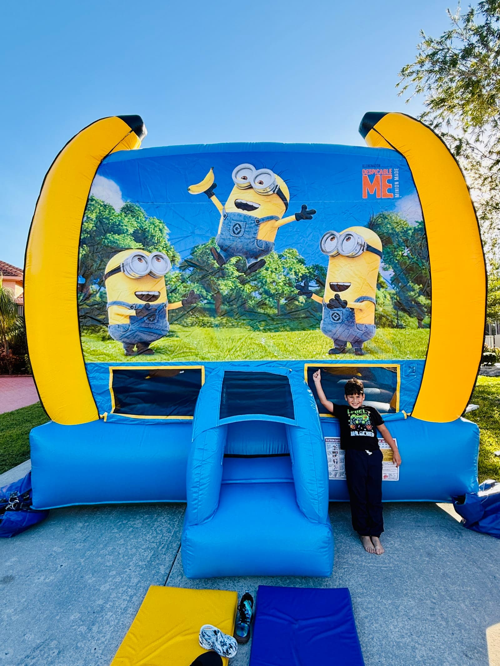Minion Bounce House - Photo Oct 31 2025, 4 55 17 PM