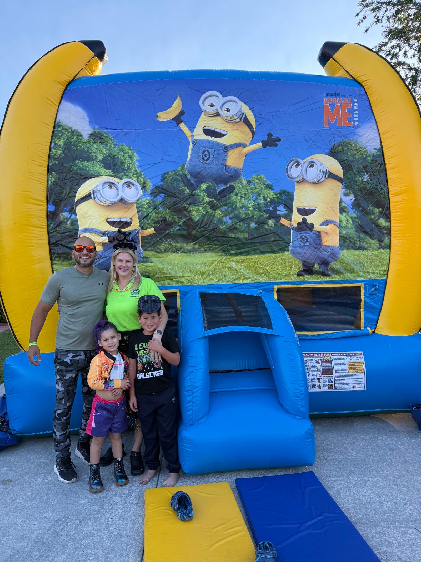 Minion Bounce House - Photo Oct 31 2025, 5 42 58 PM
