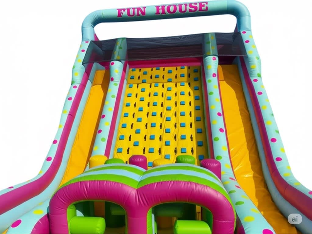 Fun House Climb & Slide - Fun House Climb & Slide