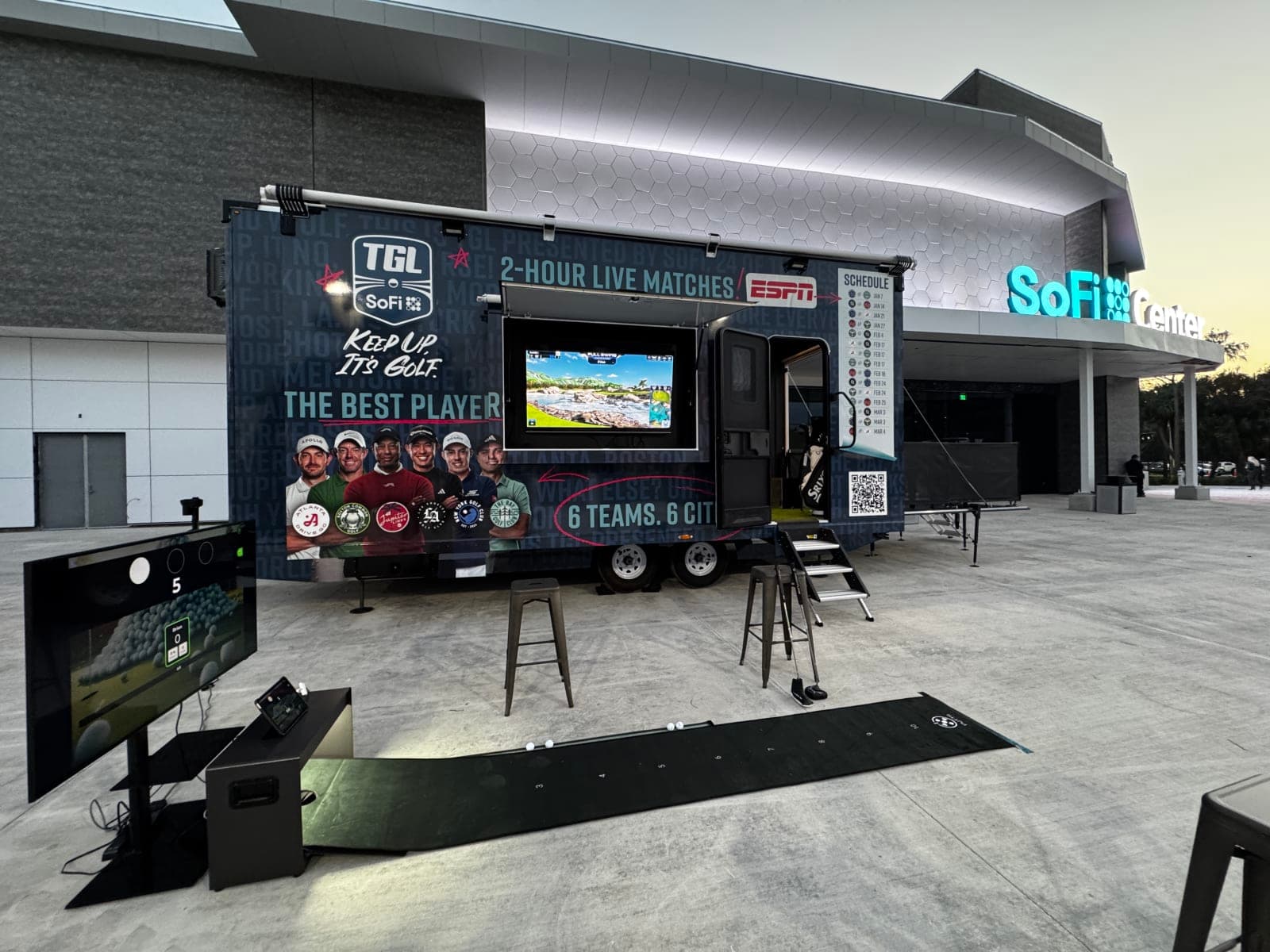 PUTTR - Mobile Putting Activation - Puttr TGL 3