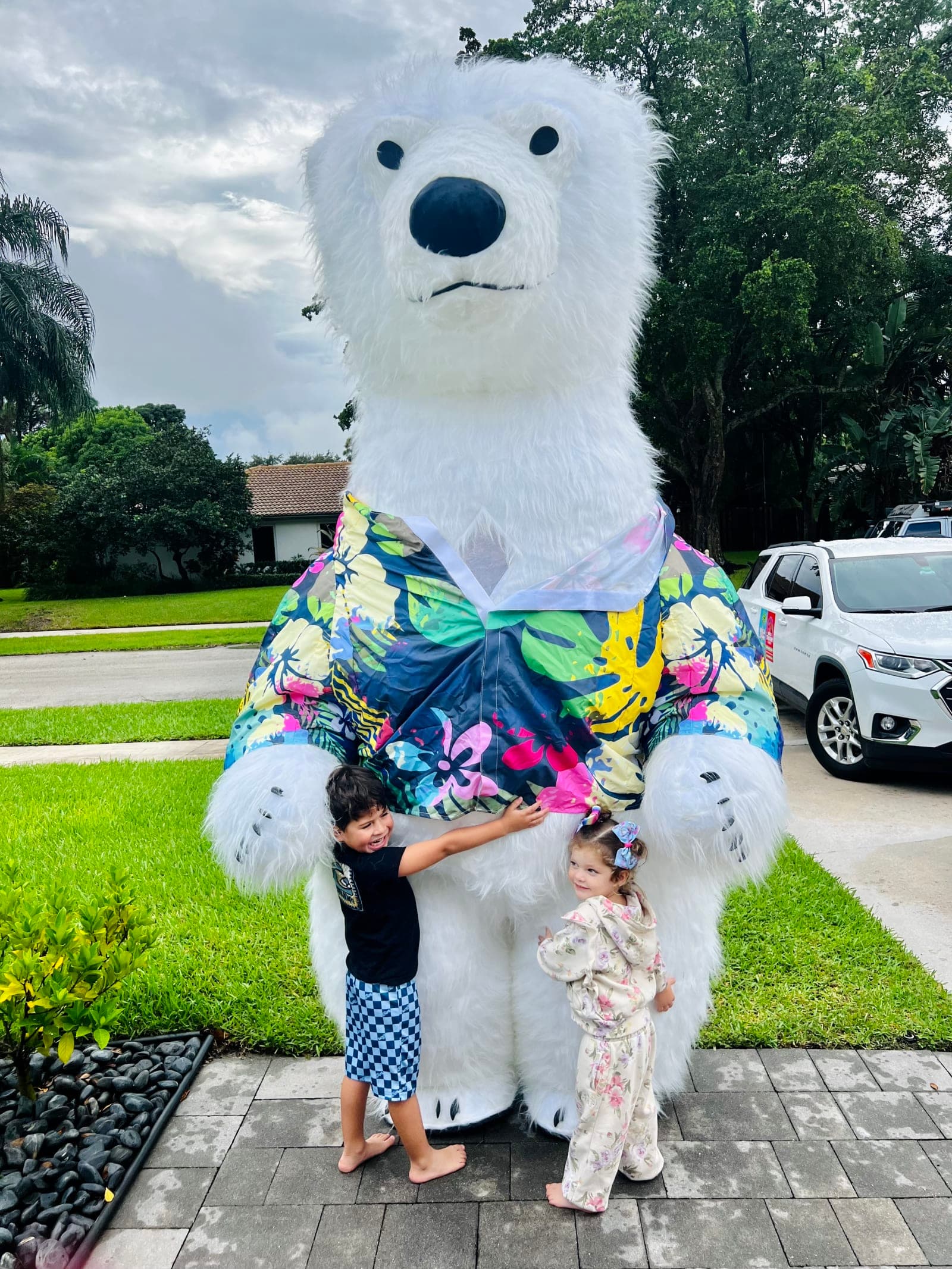 Polar Bear Mascot - IMG_5181