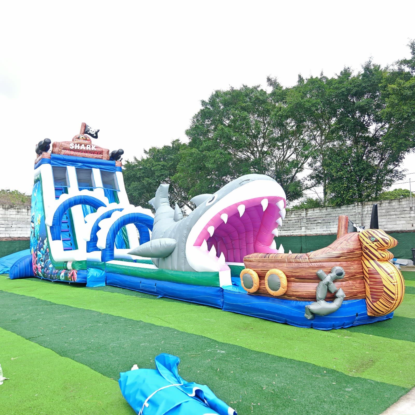 Shark Adventure Slip and Slide