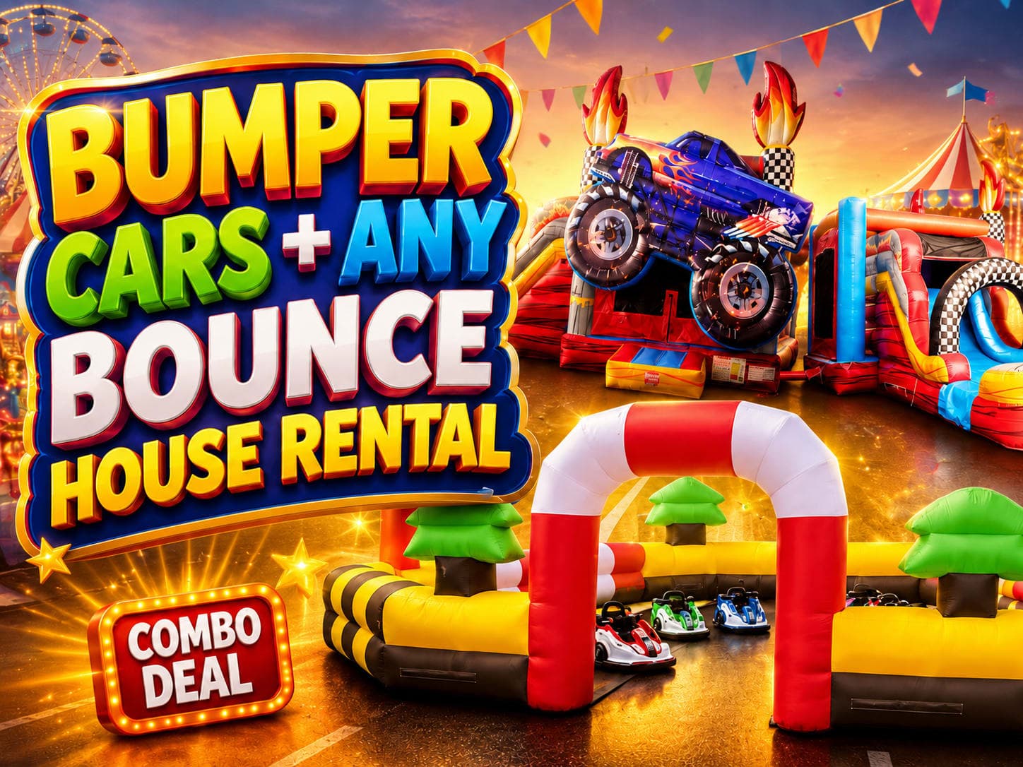 Cars and bounce combo