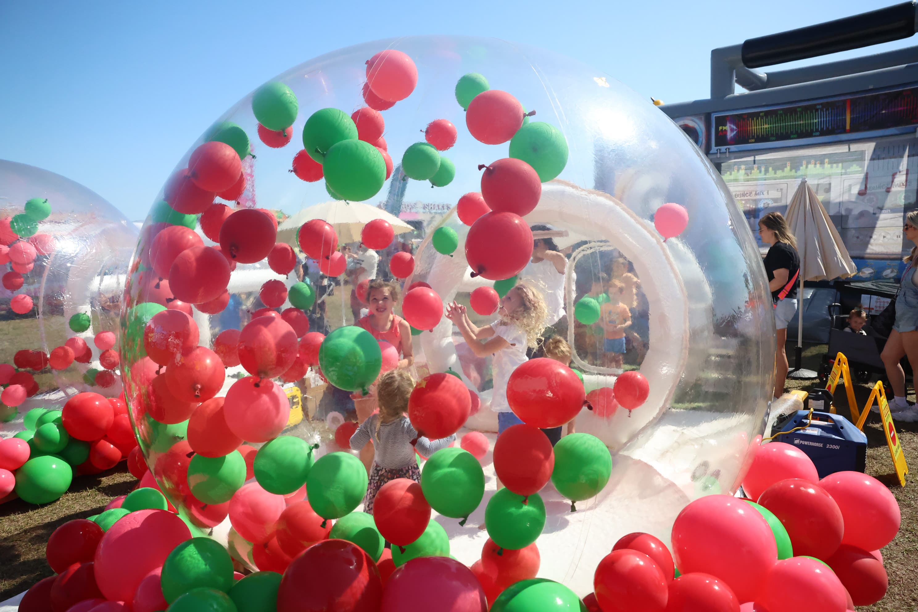 Balloon Bubble Houses - 2025 South Florida Watermelon Festival-22962