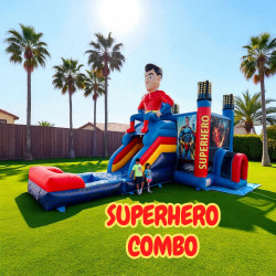 Superhero Bounce & Slide 30 ft
