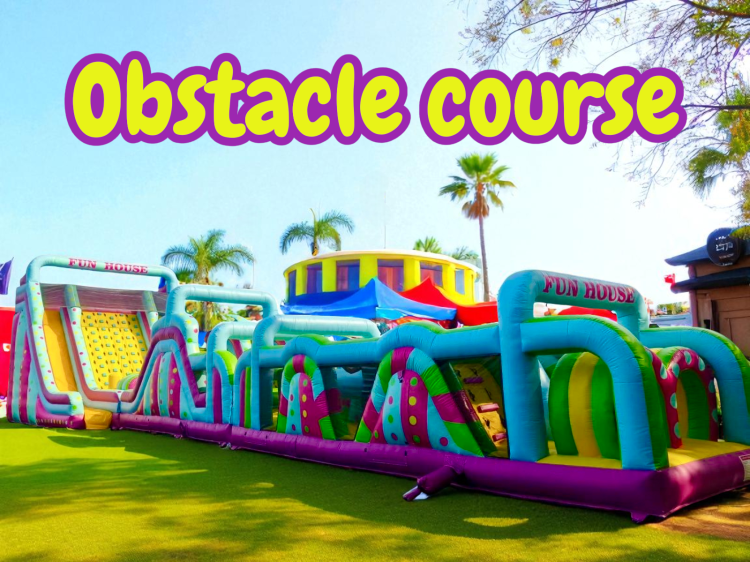 Fun House Obstacle Course 82 ft
