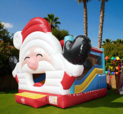 Santa20bounce202 1763666133 Santa Bounce and Slide 20 ft