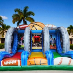 Sports Game Zone 3 in 1 - 18 ft