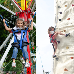Bungee Rock Wall Combo