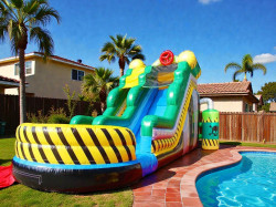 Toxic Water Slide 18 ft