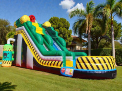 Toxic Water Slide 18 ft