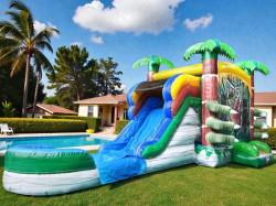dino20inflatable2020main 1766781170 Dinosaur Bounce and Slide 29 ft