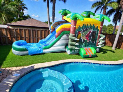 dino20inflatable202 1766781170 Dinosaur Bounce and Slide 29 ft