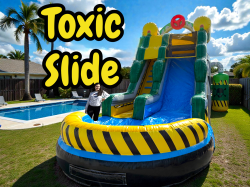 Toxic Water Slide 18 ft