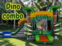 Dinosaur Bounce and Slide 29 ft