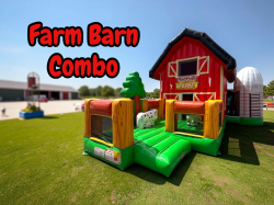 Farm Barn Bounce and Slide 29 ft