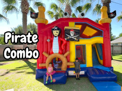 3 in 1 Pirate Bouncing Combo 16.5 ft