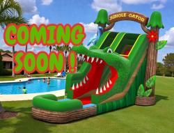 Jungle Gator Water Slide 18 ft