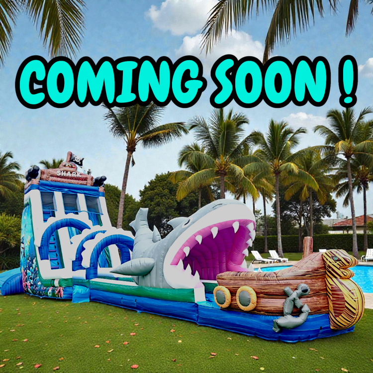 Shark Adventure Slip & Slide 55 ft